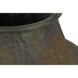 Vase Home ESPRIT Green Metal 49 X 49 X 91 cm-1