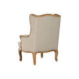 Armchair Home ESPRIT White Natural Mango wood 72 x 75 x 110 cm-4