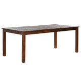 Dining Table Home ESPRIT Natural Recycled Wood 200 x 100 x 76 cm-0