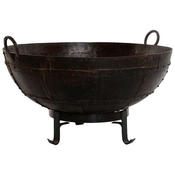 Planter Home ESPRIT Brown Iron 100 x 90 x 64 cm-0