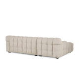 Chaise Longue Sofa Home ESPRIT Beige 272 X 168 X 76 CM-3