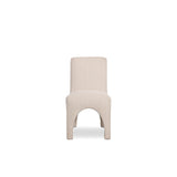 Dining Chair Home ESPRIT Light grey Polyester 48 X 69 X 90 cm-4