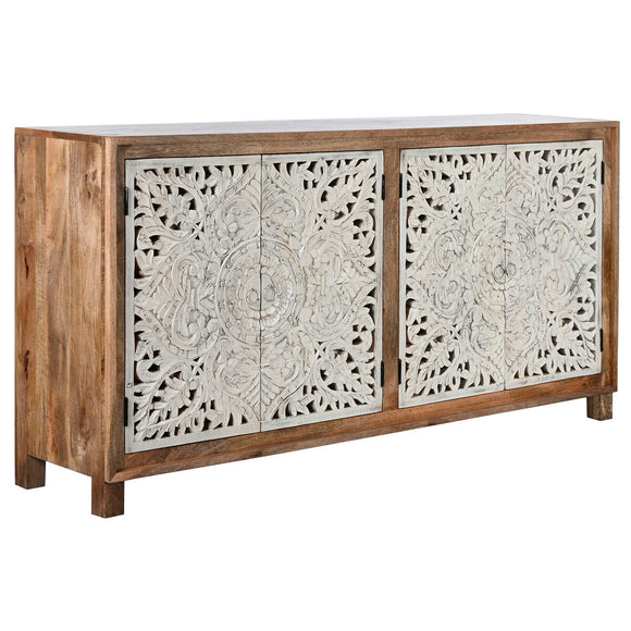 Sideboard Home ESPRIT White Natural Mango wood 180 x 40 x 90 cm-0