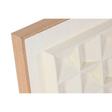 Painting Home ESPRIT Beige Geometric Modern 60 x 7 x 60 cm (2 Units)-3