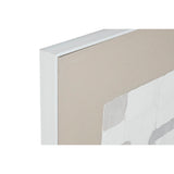 Painting Home ESPRIT White Beige polystyrene Canvas Abstract Urban 82 x 4 x 81,5 cm (2 Units)-3