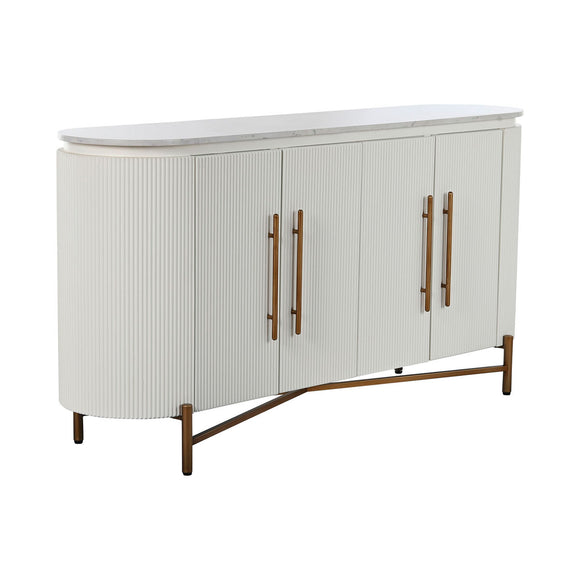 Sideboard Home ESPRIT White Marble Fir 152 X 42 X 78 cm-0