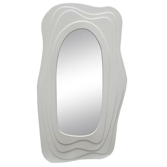 Wall mirror Home ESPRIT White 90 X 4 X 165 cm-0