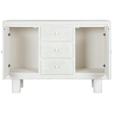 Sideboard Home ESPRIT White Fir MDF Wood 120 x 38 x 80 cm-8