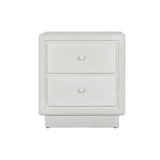 Nightstand Home ESPRIT White 48 x 36 x 53 cm-1