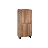 Cupboard Home ESPRIT Teak Coconut Fibre 85 X 40 X 185 cm-8