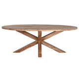 Dining Table Home ESPRIT Teak 220 X 120 X 78 cm-1