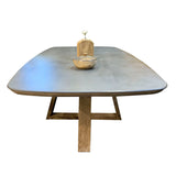 Dining Table Home ESPRIT Ceramic Teak 240 X 120 X 78 cm-2