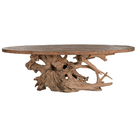 Dining Table Home ESPRIT Natural Teak 240 X 120 X 78 cm-0