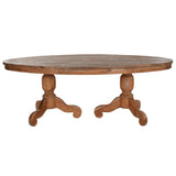 Dining Table Home ESPRIT Natural Teak 220 X 110 X 78 cm-1