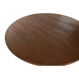 Dining Table Home ESPRIT Natural Teak 160 X 160 X 78 cm-5