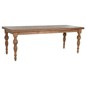 Dining Table Home ESPRIT Teak 220 x 90 x 78 cm-0