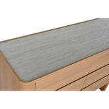 Chest of drawers Home ESPRIT Natural Light grey Modern 120 x 40 x 80 cm-4