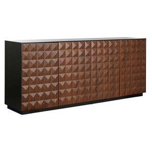 Sideboard Home ESPRIT Brown Black MDF Wood 188,4 X 42,1 X 80,6 cm-0