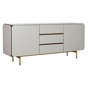 Sideboard Home ESPRIT White Brown Golden Wood MDF Wood 183 X 41,5 X 80 cm-0