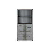 Shelves Home ESPRIT Grey Sky blue Metal MDF Wood 87 x 44 x 168,5 cm-1