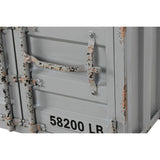 Bottle rack Home ESPRIT Grey Sky blue 77 x 41 x 64 cm-5