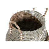 Basket set Home ESPRIT Orange Natural Seagrass (2 Pieces)-3