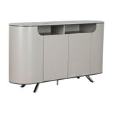 Sideboard Home ESPRIT White Beige Marble Steel 150 x 40 x 86 cm-0