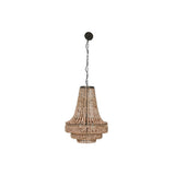 Ceiling Light Home ESPRIT Brown Natural Wood Metal 56,5 x 56,5 x 144 cm-0