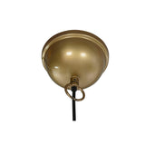 Ceiling Light Home ESPRIT Brown Golden Wood Metal Mango wood 50 W 60 x 60 x 48 cm-2