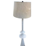 Floor Lamp Home ESPRIT White 43 x 43 x 150 cm-1