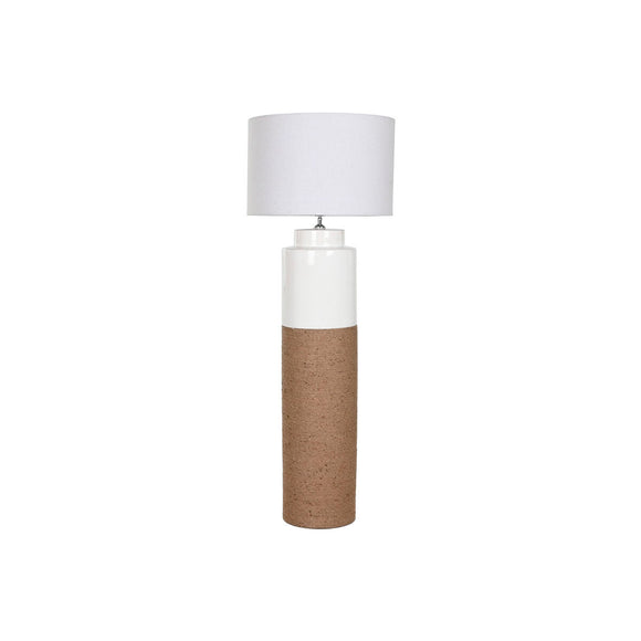 Floor Lamp Home ESPRIT White Brown 220 V 50 X 50 X 139,5 cm-0