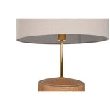 Floor Lamp Home ESPRIT Brown Beige 220 V 50 X 50 X 124,5 cm-1