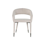 Dining Chair Home ESPRIT Beige Polyester Metal 57,5 X 60 X 81 cm-3