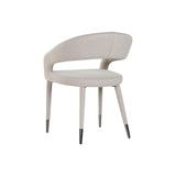 Dining Chair Home ESPRIT Beige Polyester Metal 57,5 X 60 X 81 cm-2