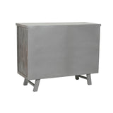 Chest of drawers Home ESPRIT Grey Multicolour Cottage 100 x 40 x 80 cm-1