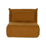 Sofabed Home ESPRIT Mustard Scandi 83 X 85 X 70 CM-2