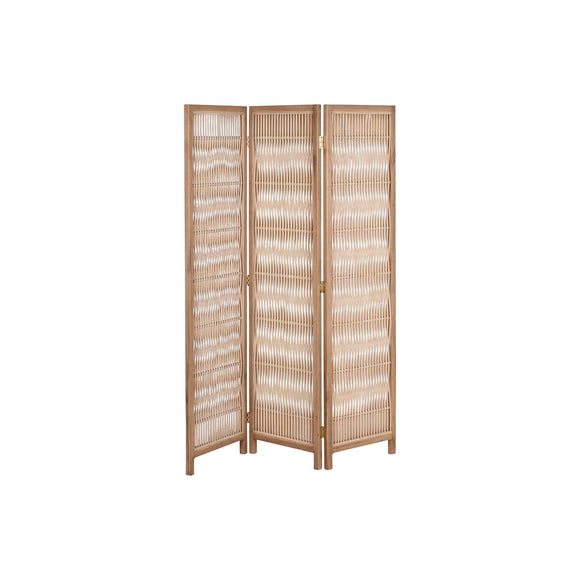 Folding screen Home ESPRIT Brown Fir 138 X 3,5 X 186 cm-0