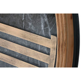 Wall Clock Home ESPRIT Black Golden Metal Crystal 127 X 9 X 127 cm-2