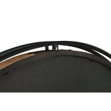 Wall Clock Home ESPRIT Black Golden Metal Crystal 127 X 9 X 127 cm-1