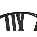 Wall Clock Home ESPRIT White Black Golden Metal 142 X 9 X 142 cm-1