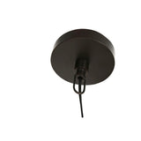 Ceiling Light Home ESPRIT Iron Teak 90 x 90 x 35 cm-3