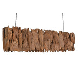 Ceiling Light Home ESPRIT Iron Teak 160 x 30 x 40 cm-6