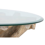 Centre Table Home ESPRIT Natural 100 x 100 x 45 cm-3