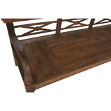 Bench Home ESPRIT Dark brown Teak 190 x 70 x 75 cm-4