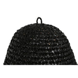Lamp Shade Home ESPRIT Black Raffia 60 x 60 x 80 cm-2
