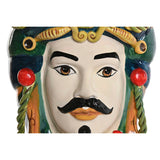 Planter Home ESPRIT Green Multicolour Porcelain 20 x 20 x 29 cm (2 Units)-2