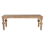 Dining Table Home ESPRIT Mango wood 220 x 90 x 78 cm-1