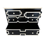 Chest of drawers Home ESPRIT Black 111 x 51 x 99 cm-5