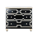 Chest of drawers Home ESPRIT Black 111 x 51 x 99 cm-1