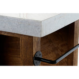 Kitchen furniture Home ESPRIT White Brown 168 x 76 x 92 cm-3